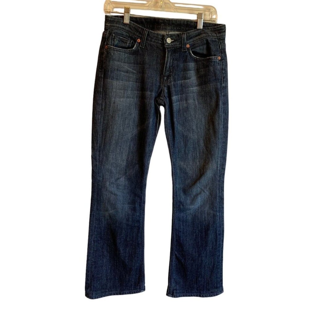 7 for All Man Kind Flynt Boot Cut Jeans Size 27
